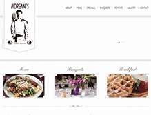 Tablet Screenshot of morgansrest.net